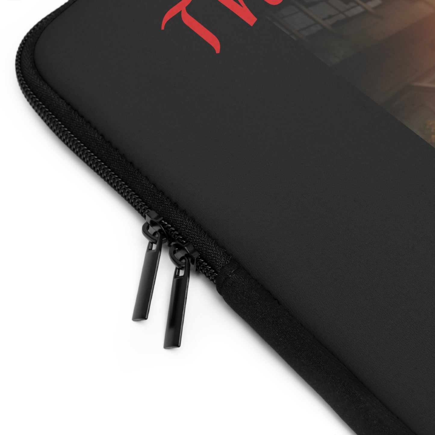 Laptop Sleeve - The Passage Amy Belafonte and Brad Wolgast in Apocalypse World